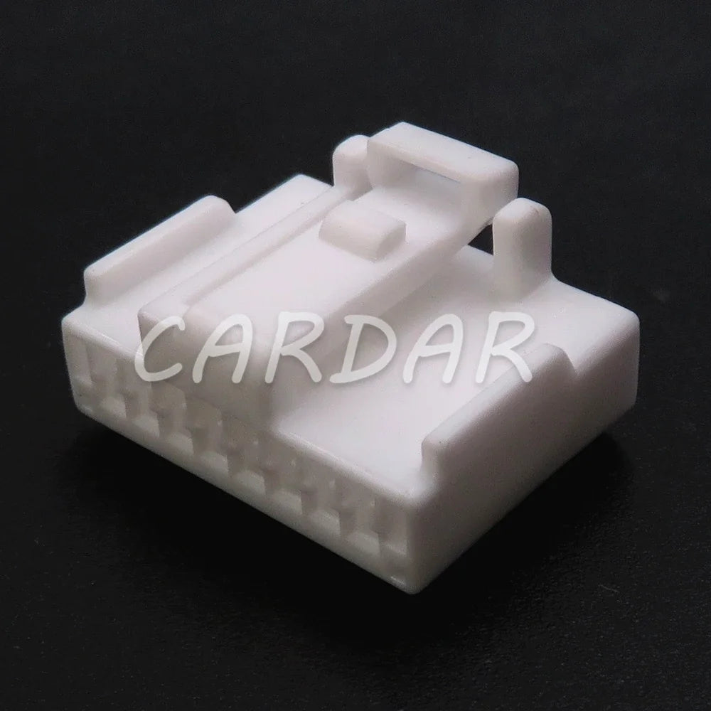 8 Pin 1.2 Series White Automobile Unsealed Socket Car Wiring Connector Auto Modification Plug Accessories