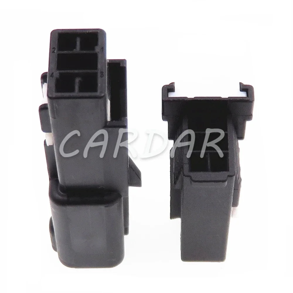 4 Pin 0.6 Series Miniature Female Male Plug 9315484 Black Unsealed Socket Automotive Wiring Terminal Connector