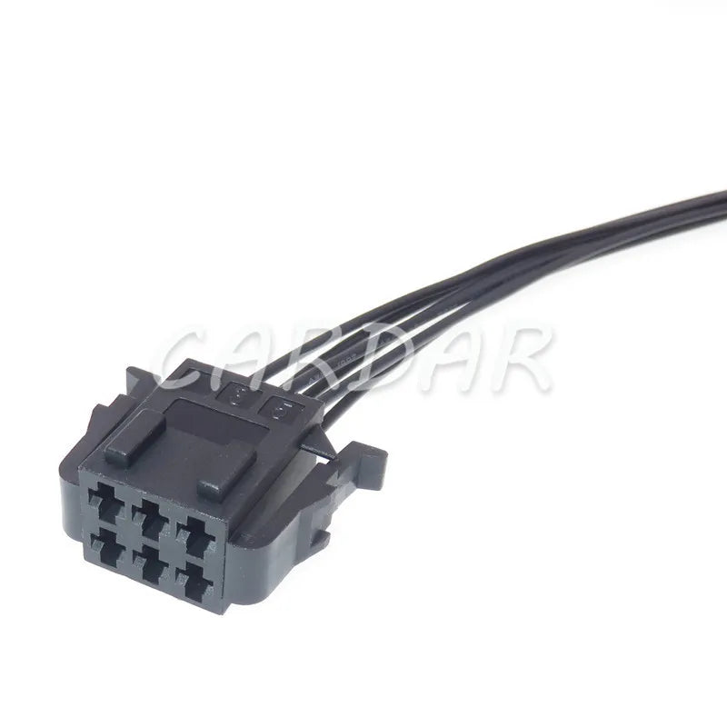 Conector automático de arnés de cable de enchufe de carcasa sellada de 6 pines 1-929621-1 para Audi, interruptor de asiento de ventilación eléctrica