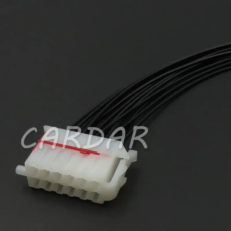 12 Pin 3.5 Series 357 945 971 White Wire Socket Automotive Wiring Terminal Plug 357945971 Connector 928569