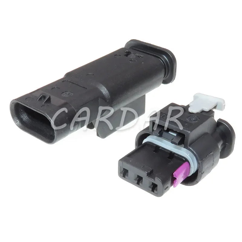Tyco AMP 3 Pin 1718653-1 4F0 973 703 2-1718652-3 1-1718644-1 Waterproof Automotive Reversing Radar Plug 4F0973703 For VW Audi
