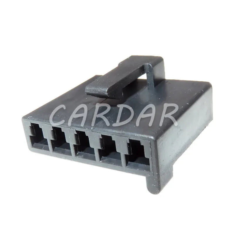 5 Pin Auto Connector Black Electrical Sockets With Pins Terminals