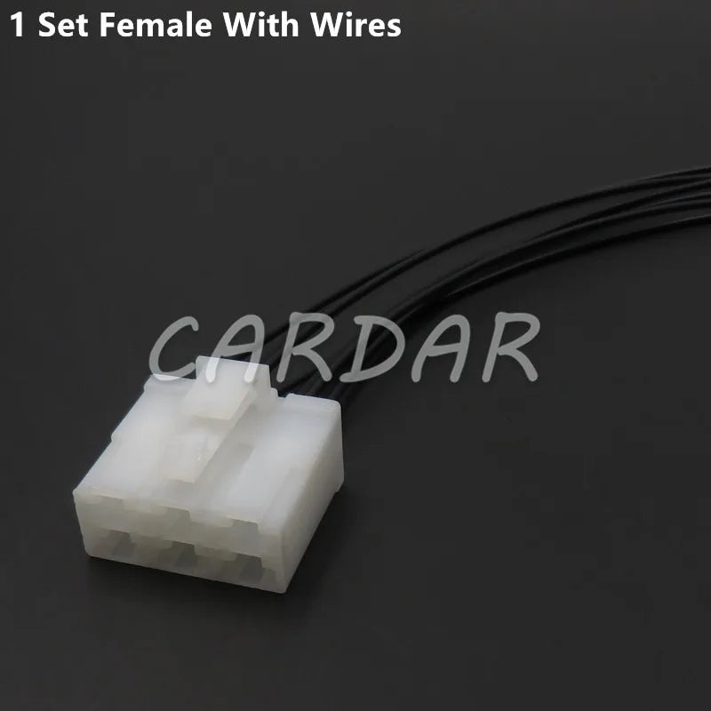 6 Pin 6070-6481 6070-6471 Electrical Connector 6.3mm Cable Plug Wiring Socket