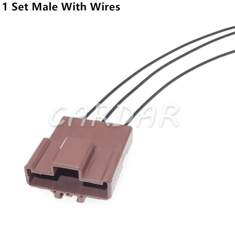 3 Pin 6098-0208 6098-0210 Electric Auto Wire Harness Female Male Connector Car Socket