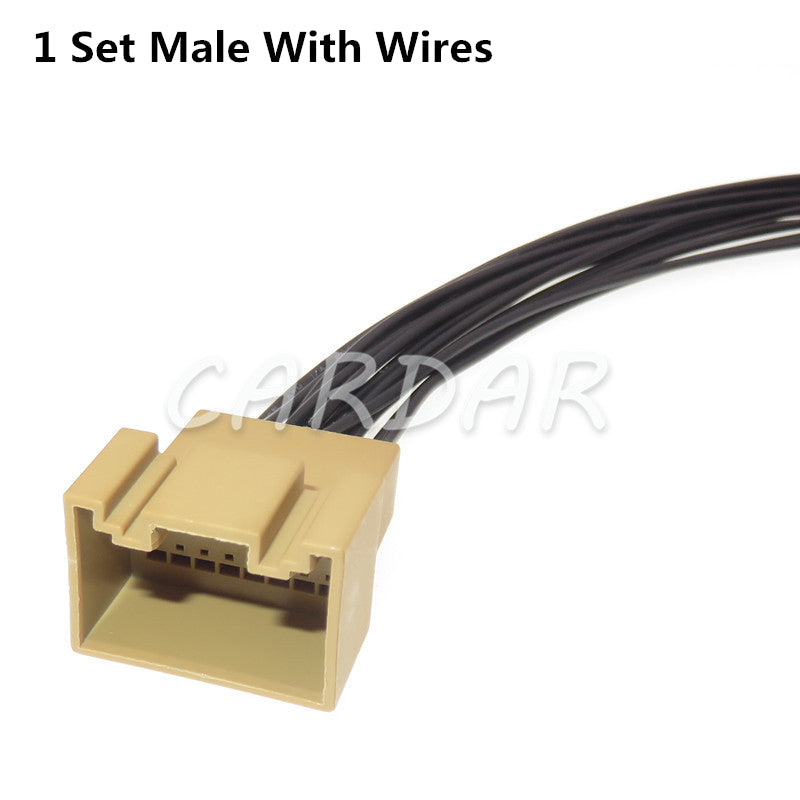16 Pin 8E0 972 416 A Auto Reversing Radar Wire Socket Parking Module Connector 8E0972416A For Audi VW