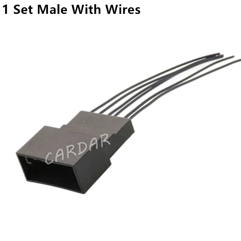6 Pin 1.5 Series 1S0972706 Car Seat Regulator Wiring Socket Auto Tail Light Wire Harness Unsealed Connector 1S0 972 706