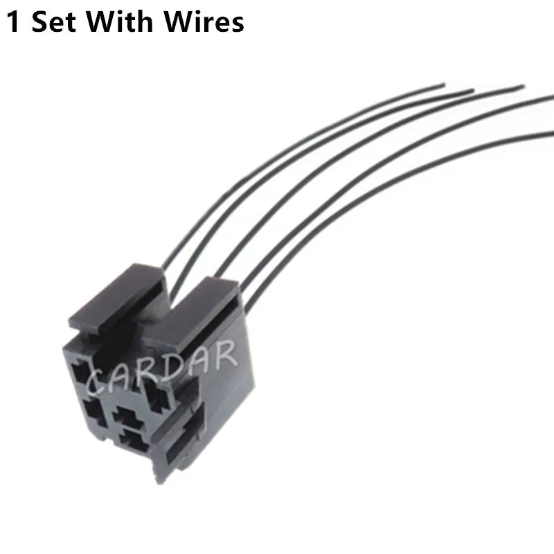 5 Pin 6.3 Series Large Current High Power Auto Relay Wiring Socket Unsealed Connector Car Adapter