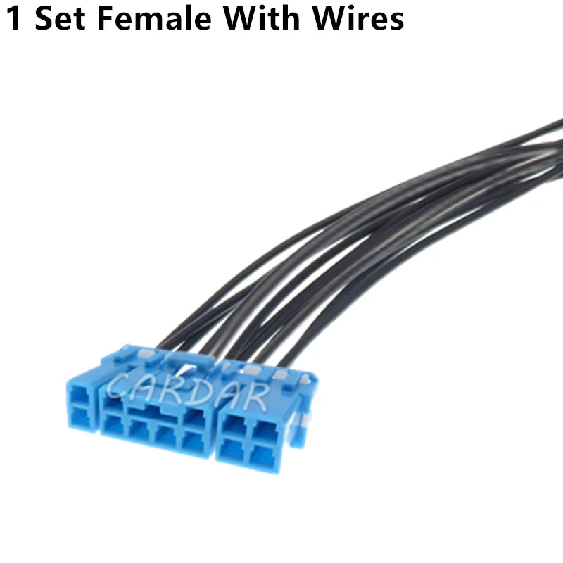 12 Pin 7122-1729-90 7123-1729-90 Auto Wiring Harness Connector Socket With Terminals