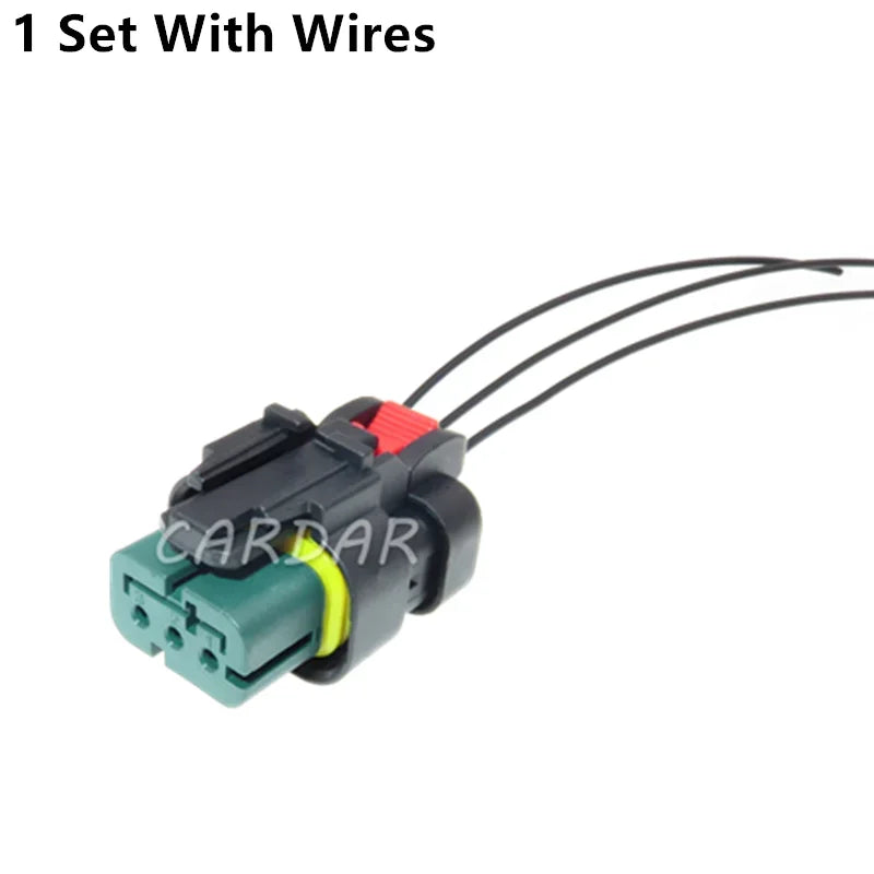3 Pin 776429-4 Auto Electrical Connector Plastic Housing Wire Cable Socket With Terminal