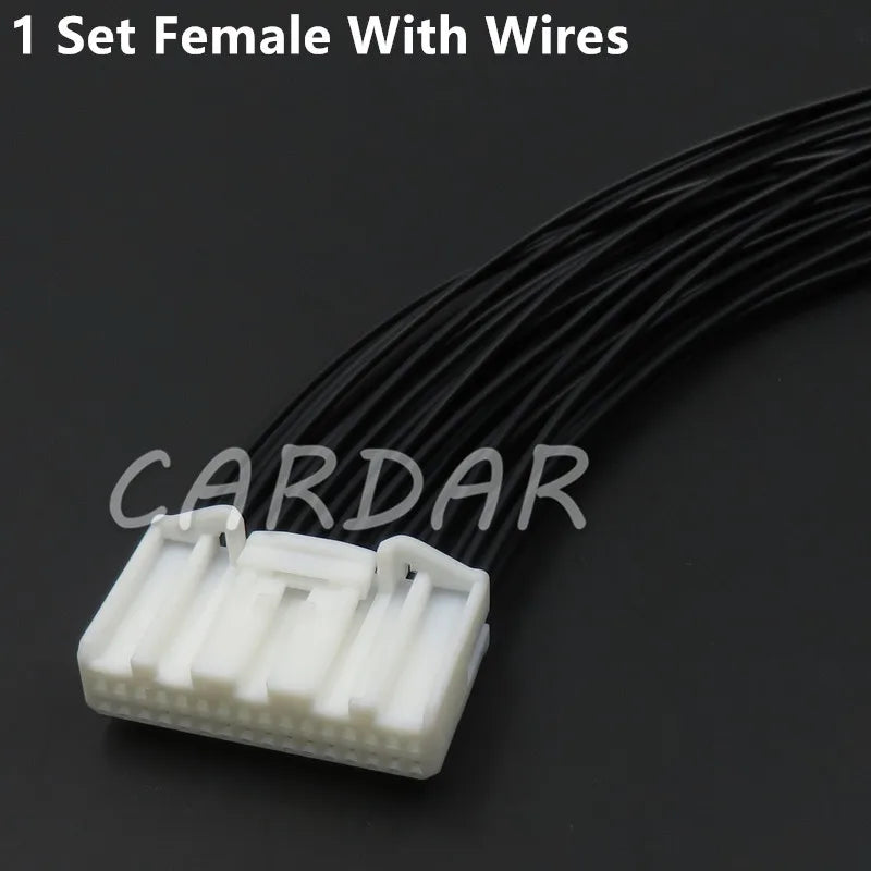 32 Pin 1318747-1 1612268-1 Automotive Navigation Central Control Instrument Electrical Wire Sockets Auto Car Connectors