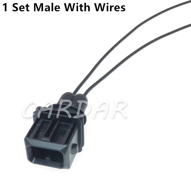 2 Pin 3.5mm 827551-3 / 828657-3 106462-1 EV1 Style Car Fuel Injector Type Automotive Connector For VW Audi