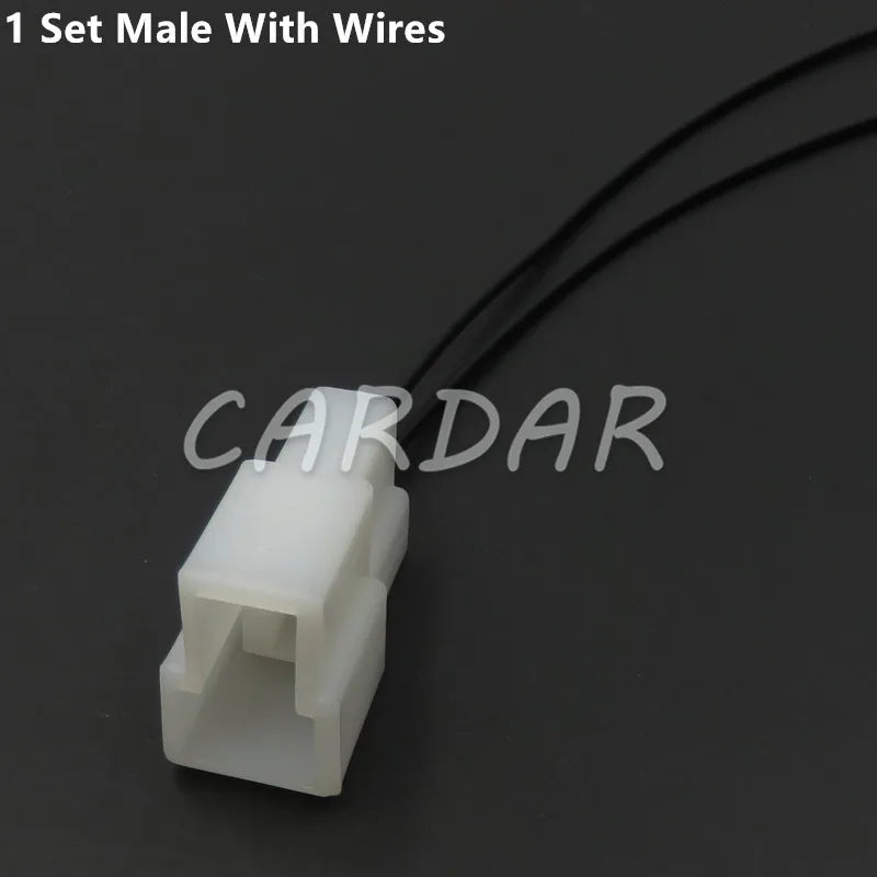 2 Pin 6.3mm Map Sensor Connector Plug Auto Wiring Harness Socket For Toyota