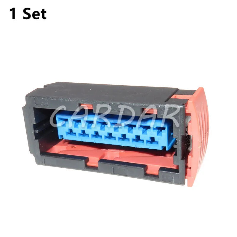 15 Pin 144980-1 Auto Lamp Connector Headlight Light Plug With Terminals For Citroen Peugeot