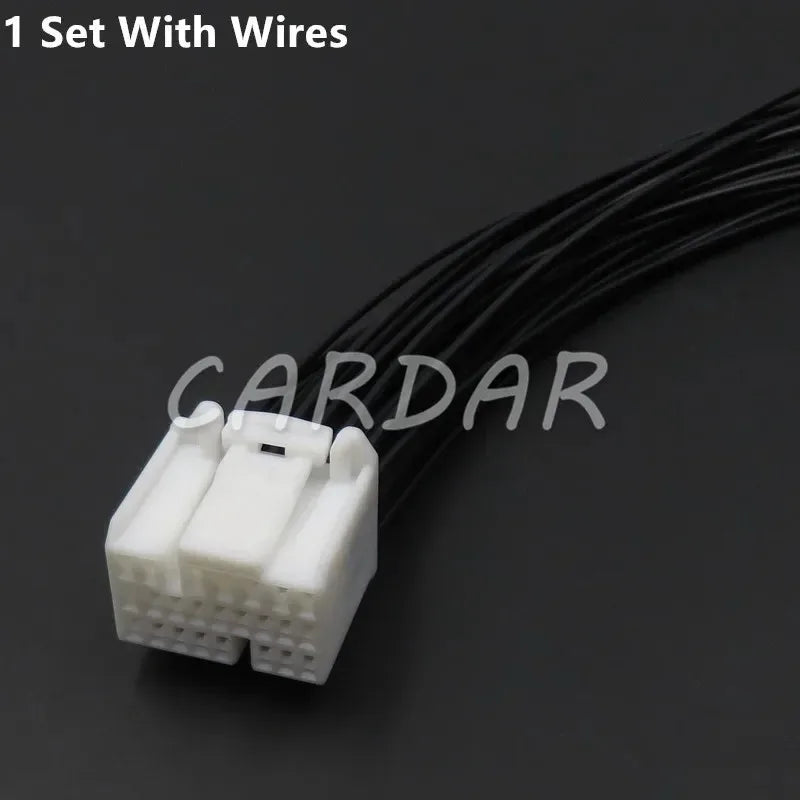24 Pin Car Wiring Terminal Socket 353029-1 Auto Accessories Automobile Unsealed Wire Connector