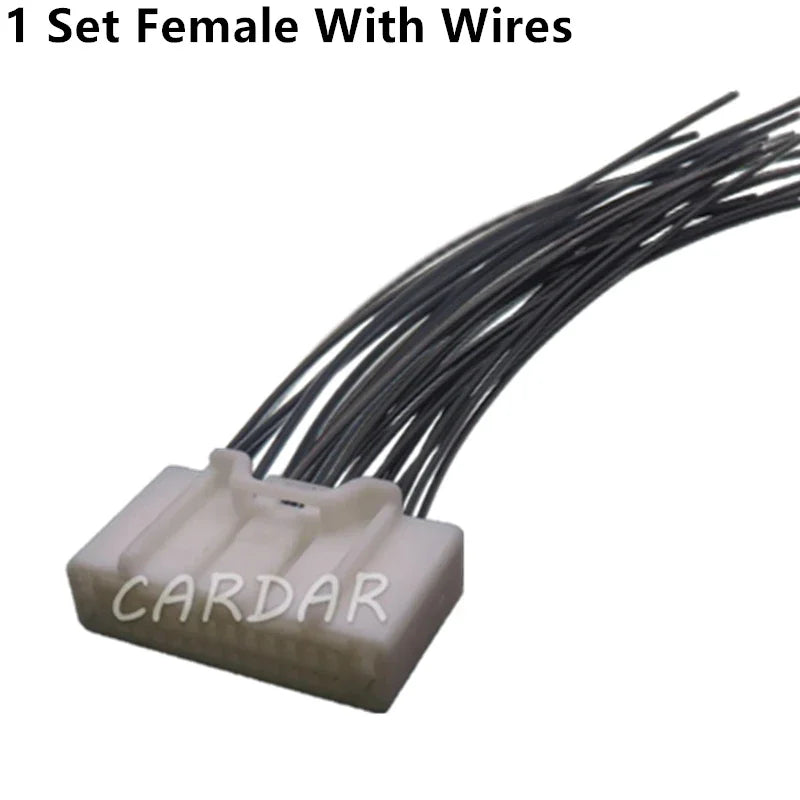 28 Pin Automobile Plug Auto Wire Socket Car Male Female Electric Wiring Unsealed Composite Connector