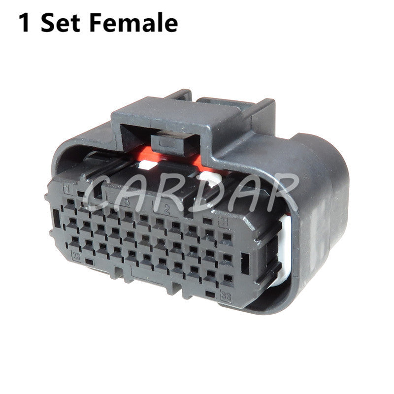33 Pin Automotive ECU Wire Connector 1554461-2 Auto PCB Socket Socket For Cars