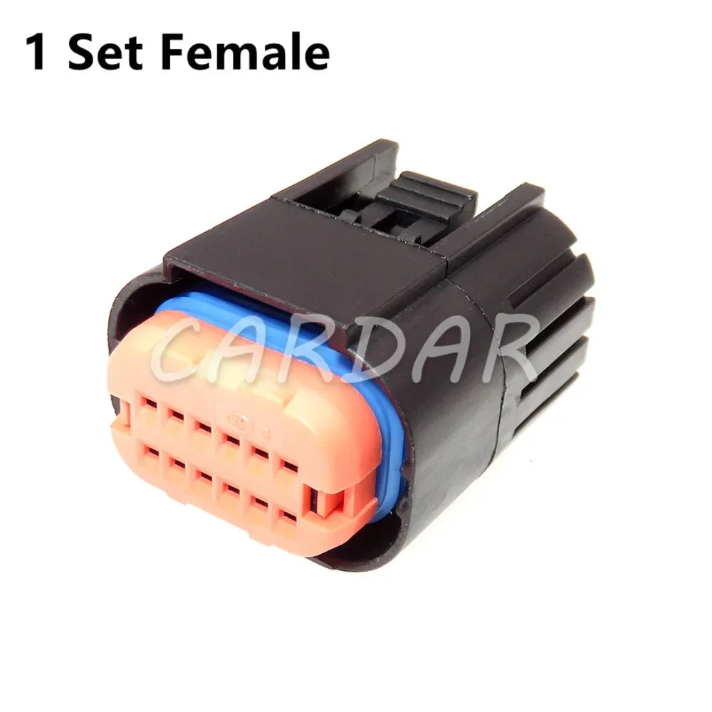 12 Pin 1 Series Unsealed Socket MX23A12XF1 Auto Electric Wiring Connector MX23A12SF1 Car Male Female Docking Plug