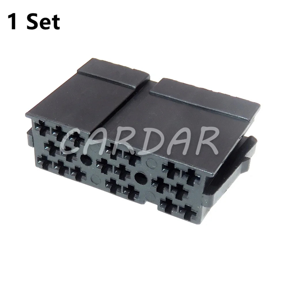 20 Pin Black Auto Electric Wire Unsealed Connector High Quality Car Socket Automobile Plastic Housing Plug