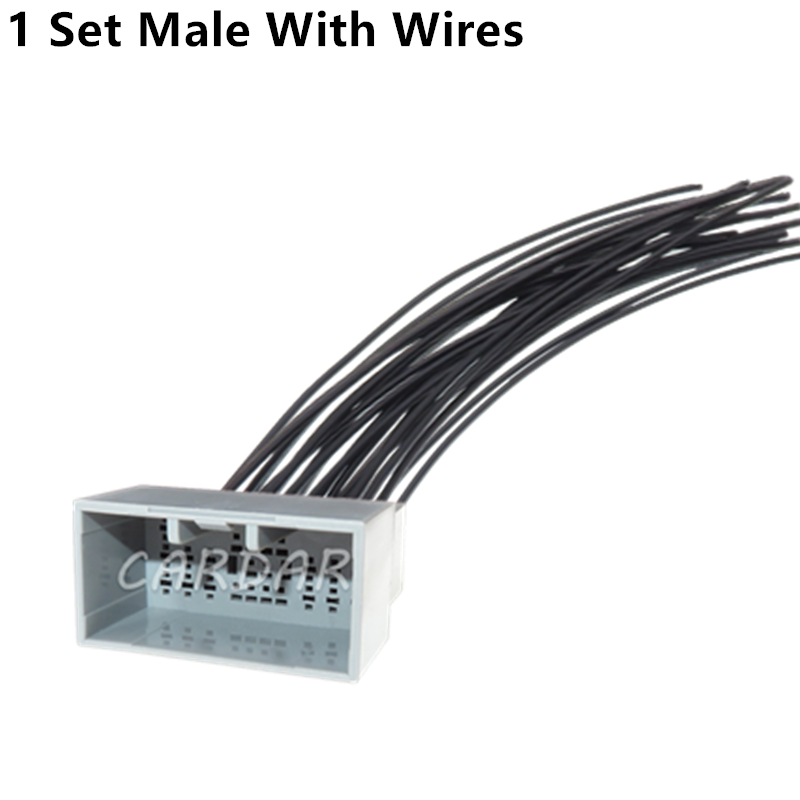 24 Pin Car Window Lifter Wire Connector Giexceed Automotive Cable Socket For Honda