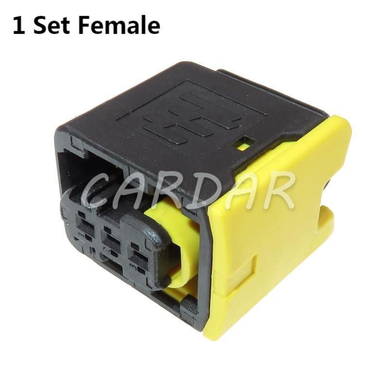 3 Pin 1-1418448-1 1-1670730-1 Waterproof Female Plugs Auto Car Connector For Benz BMW