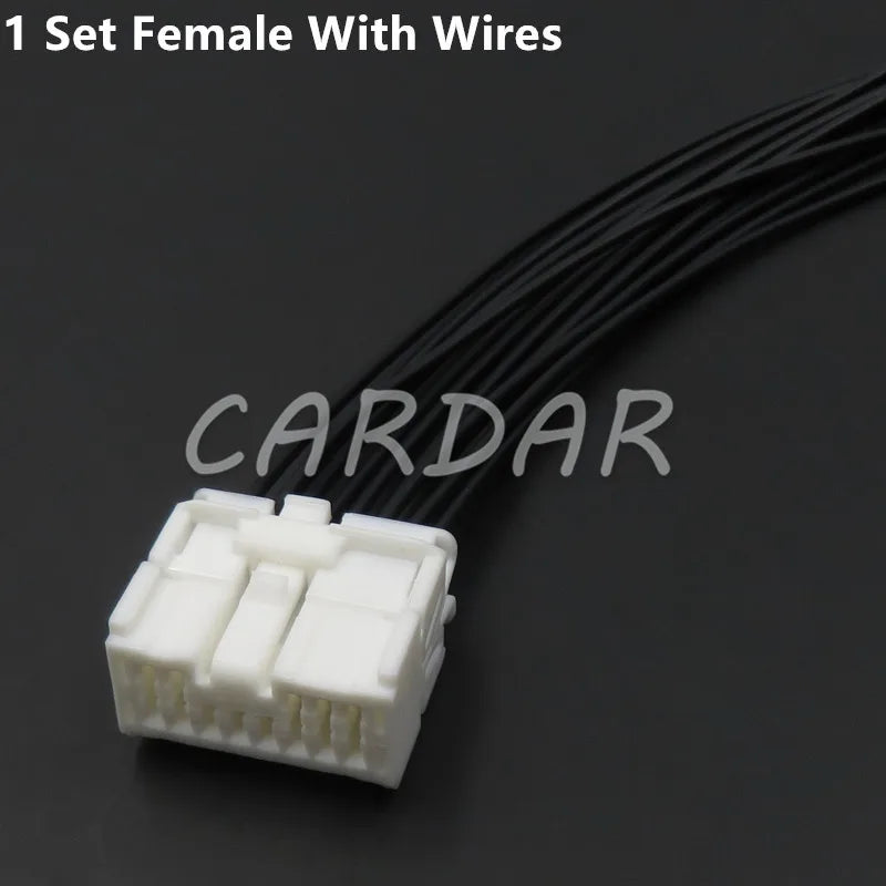 13 Pin 6098-2788 6098-2784 Auto Rearview Mirror Adjustment Switch Socket Car Electrical Connector For Honda CRV Crosstour