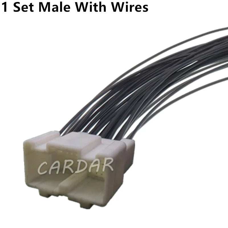 30 Pin Automobile Male Female Docking Unsealed Connector Car Electric Wiring Socket Auto Composite Adapter