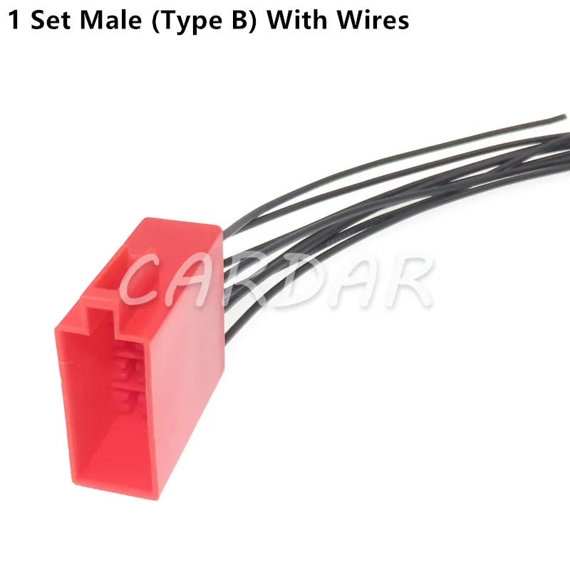 8 Pin Universal Car Radio ISO Connector Radio Socket Adapter Wiring Plug For Cars VW
