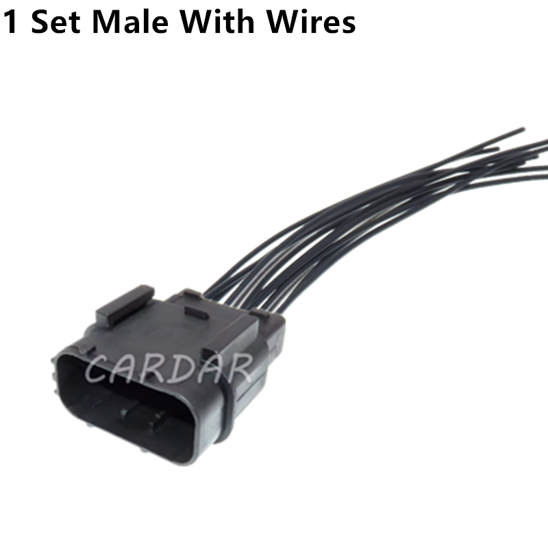 12 Pin 1.5 3.5 Series Car Master Control Program Hybrid Cable Waterproof Socket 1-284844-0 284848-2 284849-1 284850-1