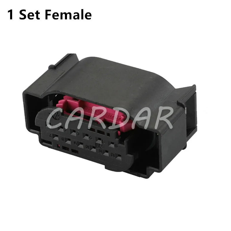 12 Pin 4E0 972 713 4E0972713 Auto Lane Assist LCA Connector 1-967680-1 For VAG Volkswagen Audi Benz Porsche 1534151-1 1534152-1