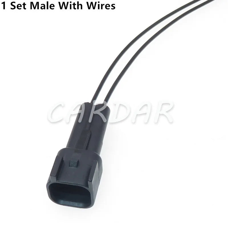 2 Pin 1.5 Seires Car Center Horn Wire Harness Plug Automobile Socket Waterproof Connector For Ford Mondeo