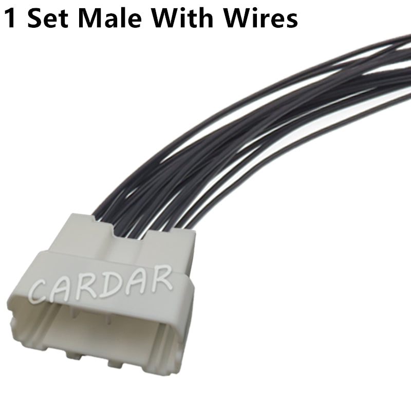16 Pin 6098-7349 6098-7327 Auto Wire Plug Car Modification Female Male Wire Socket