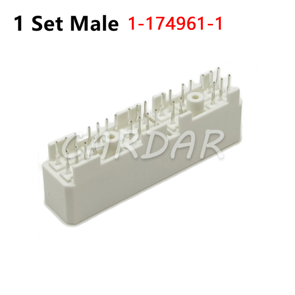 30 Pin 1-174961-1 1-173866-1 Car Wire Harness Socket PCB Connector Electric Cable Plug