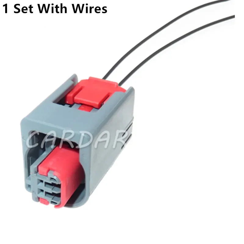 2 Pin 1438426-3 Car Door Wire Harness Socket For Benz Automotive Waterproof Small Current Plug