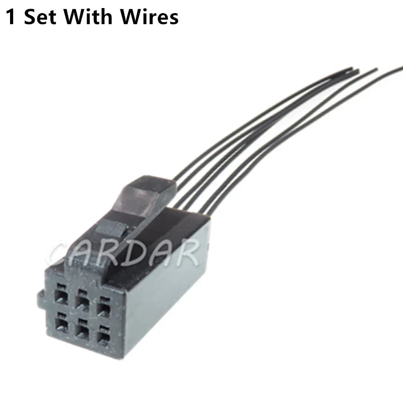 6 Pin Socket Auto Plug Automotive Connector For Car