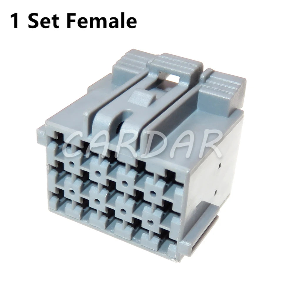 15 Pin 1-967623-6 1-967628 Grey Automotive Wiring Socket Auto Modification Plug Parts Car Unsealed Connector 1-967628-6