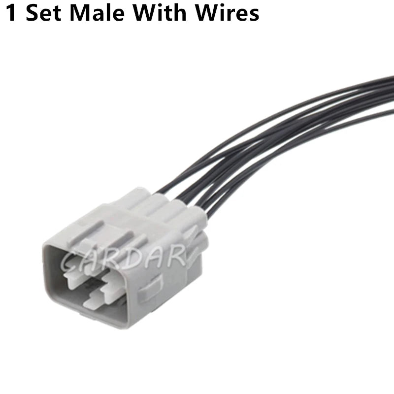 8 Pin 7283-1081-40 7282-1081-40 90980-10890 90980-10891 Car Headlight Lamp Wire Waterproof Socket for Toyota