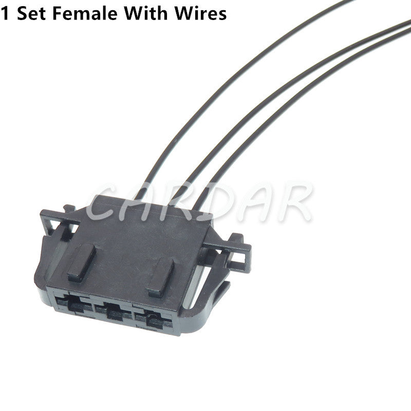 3 Pin 6.3 Series 1J0 972 763 Auto Blower Heater Wiring Harness Socket For VW Tiguan Sagitar Magotan 1J0 972 753