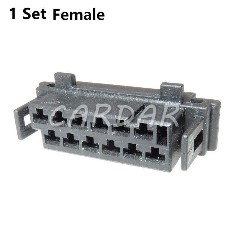 12 Pin 827603-1 927458-1 Electric Car Auto Connector Automotive Wiring Harness Socket Plug With Terminals