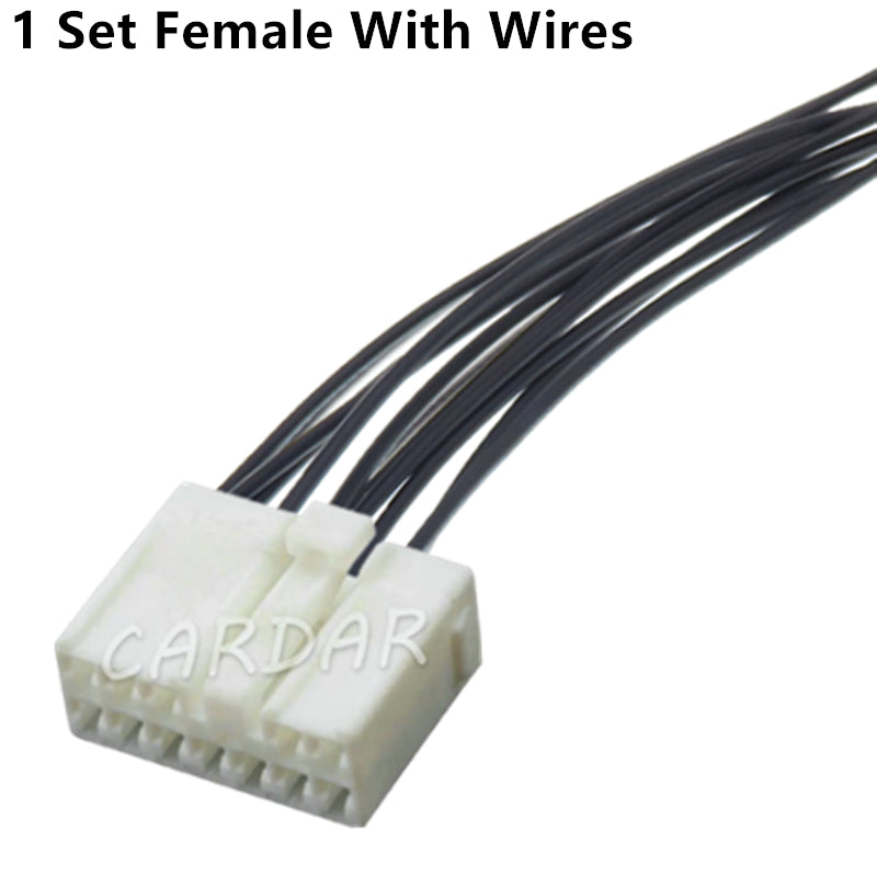 12 Pin 7283-1120 7282-1120 Car Power Amplifier Wiring Harness Socket for Toyota Lexus Auto Plastic Housing Connector