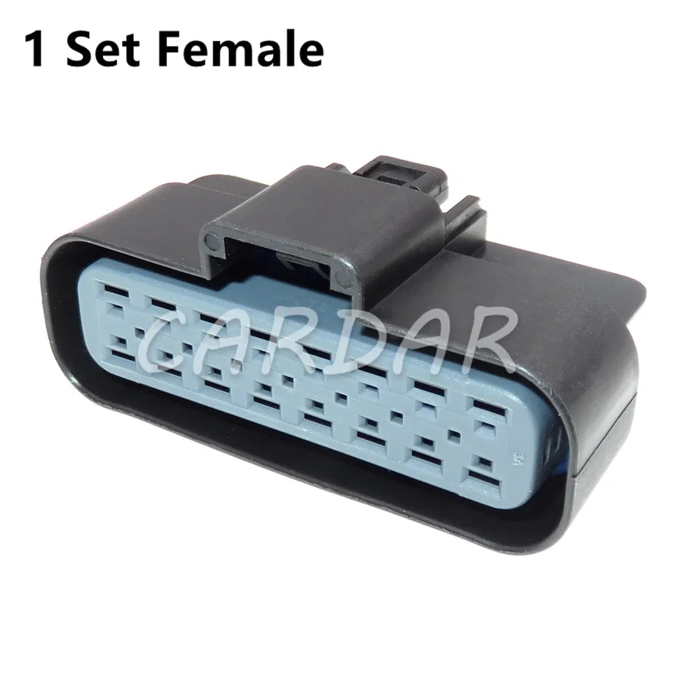 16 Pin Auto Waterproof Plug Car Male Female Docking Electrical Connector Automobile Socket 15326667 15326666
