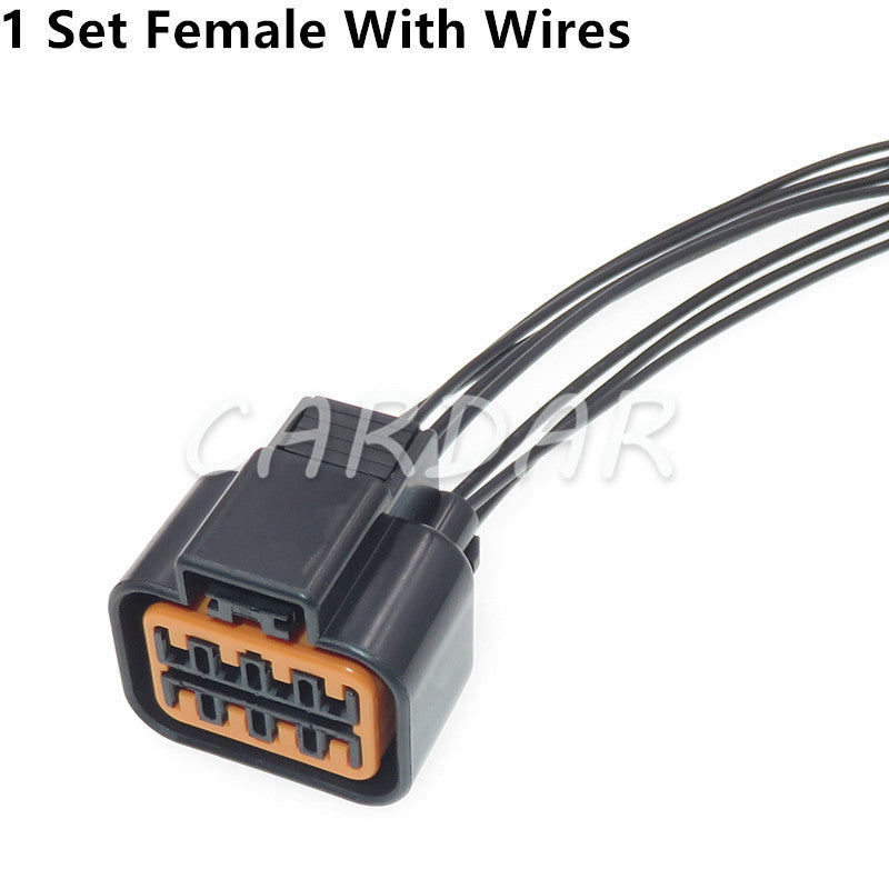 8 Pin PB625-08027 PB621-08020 Auto Vehicle Wire Plug Automotive Connector Lamp Headlight Socket For Audi BMW Ford