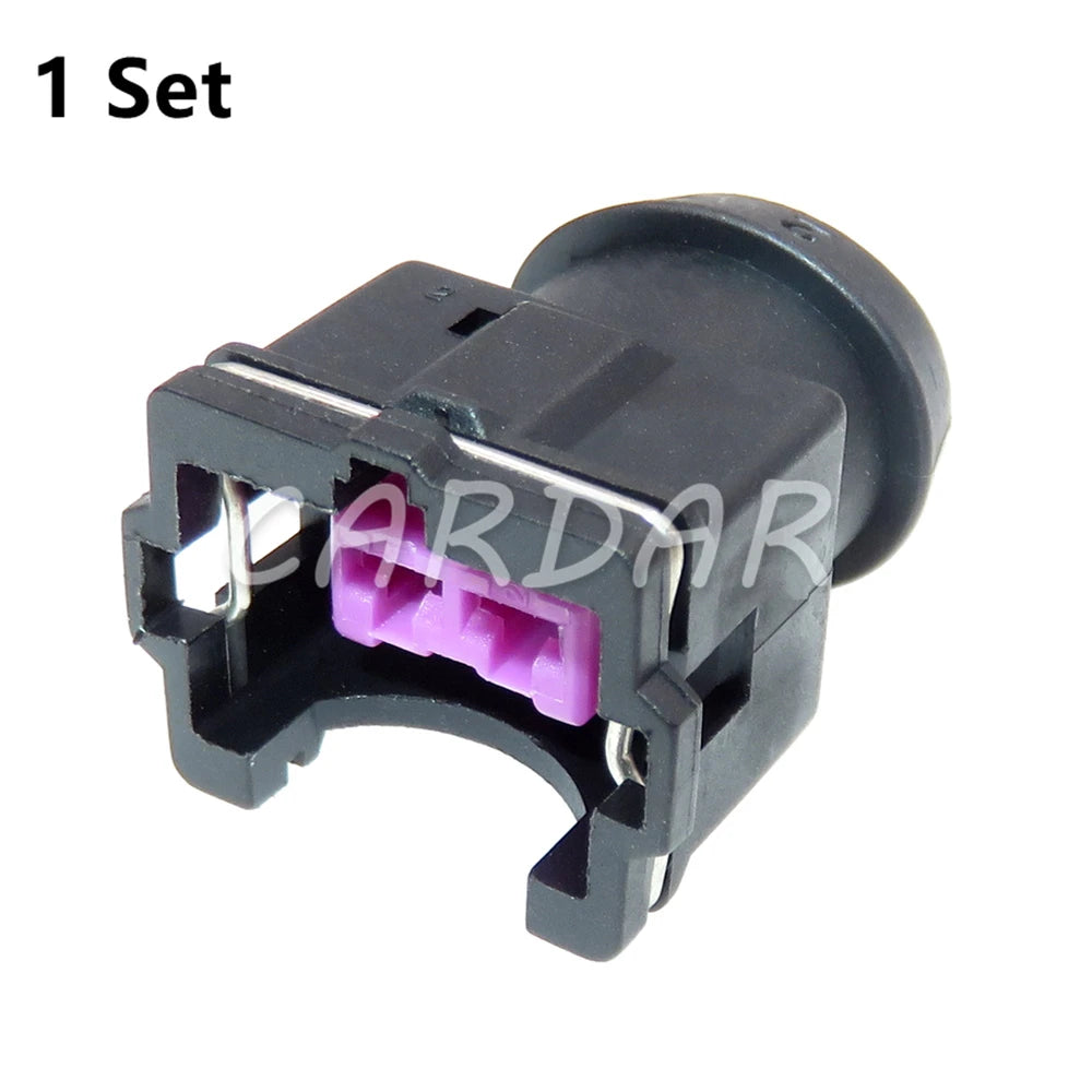 2 Pin Automobile Unsealed Connector Auto Wire Harness Socket with Terminal Car Modification Adapter