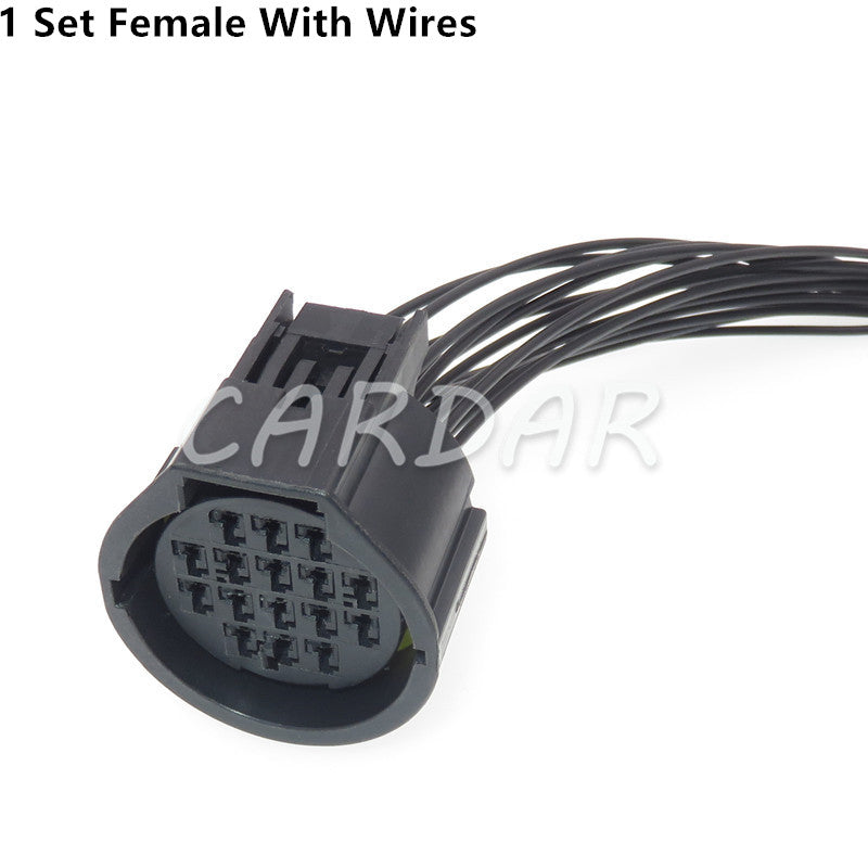 16 Pin 7283-3445-30 7282-3445-30 Head Lamps Automotive Waterproof Car Headlight Light Cable Socket For Land Rover