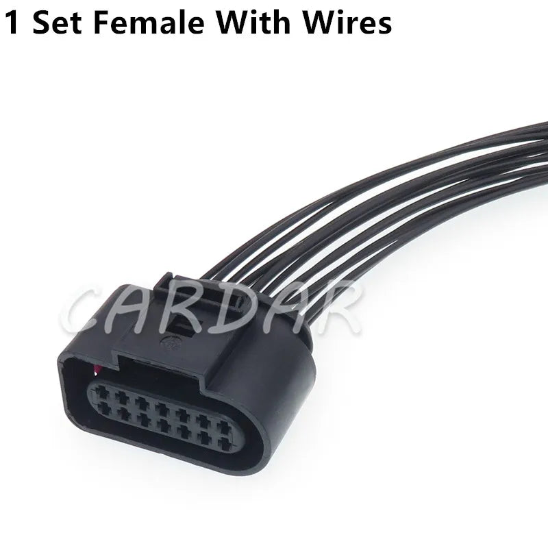 14 Pin 6X0973817 6X0973717 Auto 09G Gearbox Cable Socket 6X0 973 817 6X0 973 717 Waterproof Connector For VW Audi