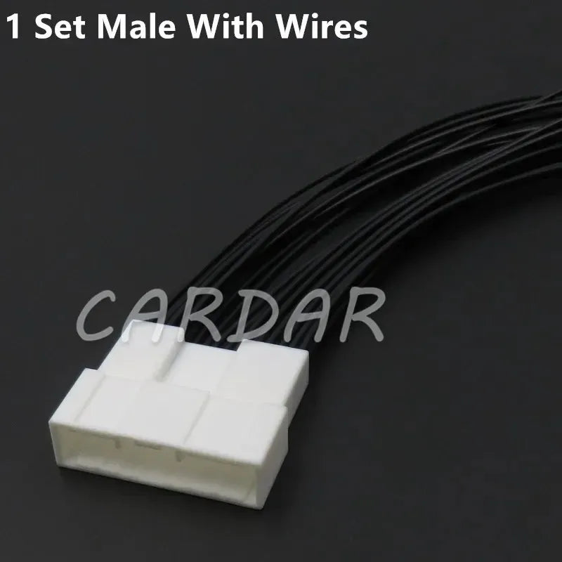 24 Pin Car Navigation Main Engine Small Current Unsealed Socket For Toyota Lexus 6098-4010 Automobile Wiring Harness Plug