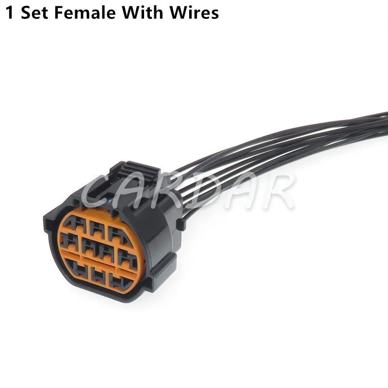 10 Pin HP066-10021 GL221-10021 Automotive Headlight Assembly Wiring Plug Socket For HYUNDAI Verna KIA K1 K2 K3 K4