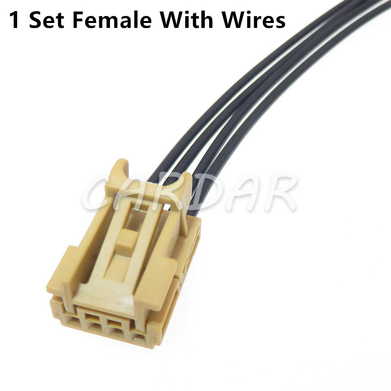 4 Pin 8K0972994A 8K0973754A Auto Background Light Rearview Mirror Wiring Socket For VW Audi 1241194-2 1670988-2