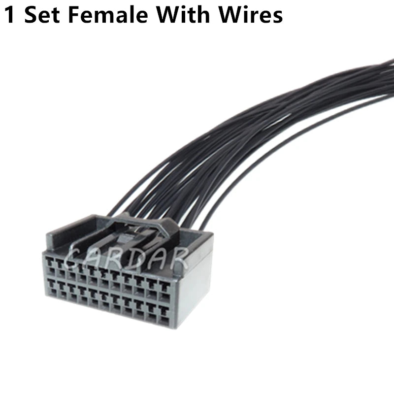 22 Pin 7283-5834 Automotive Wiring Harness Connector 22P Cable Socket Plug