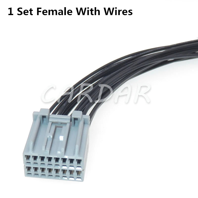 16 Pin Automobile Electric Wire Cable Plug Car Male Female Unsealed Connector Auto Socket 179054-6 35563-1615