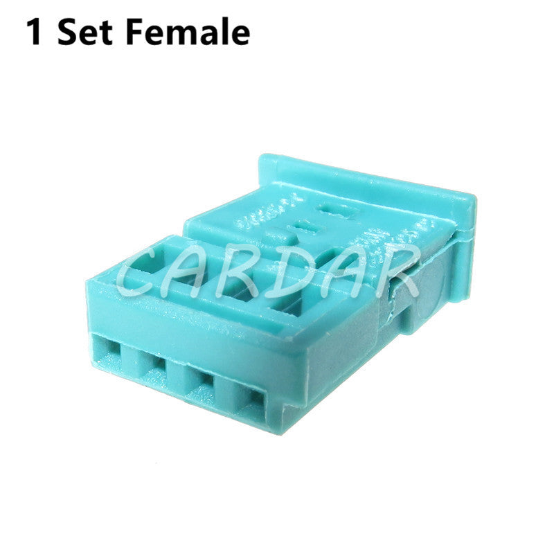 4 Pin 968813-9 1452576-9 Auto Wiper Sensor Plugs Door Light Atmosphere Lights Wire Socket Connector For BMW